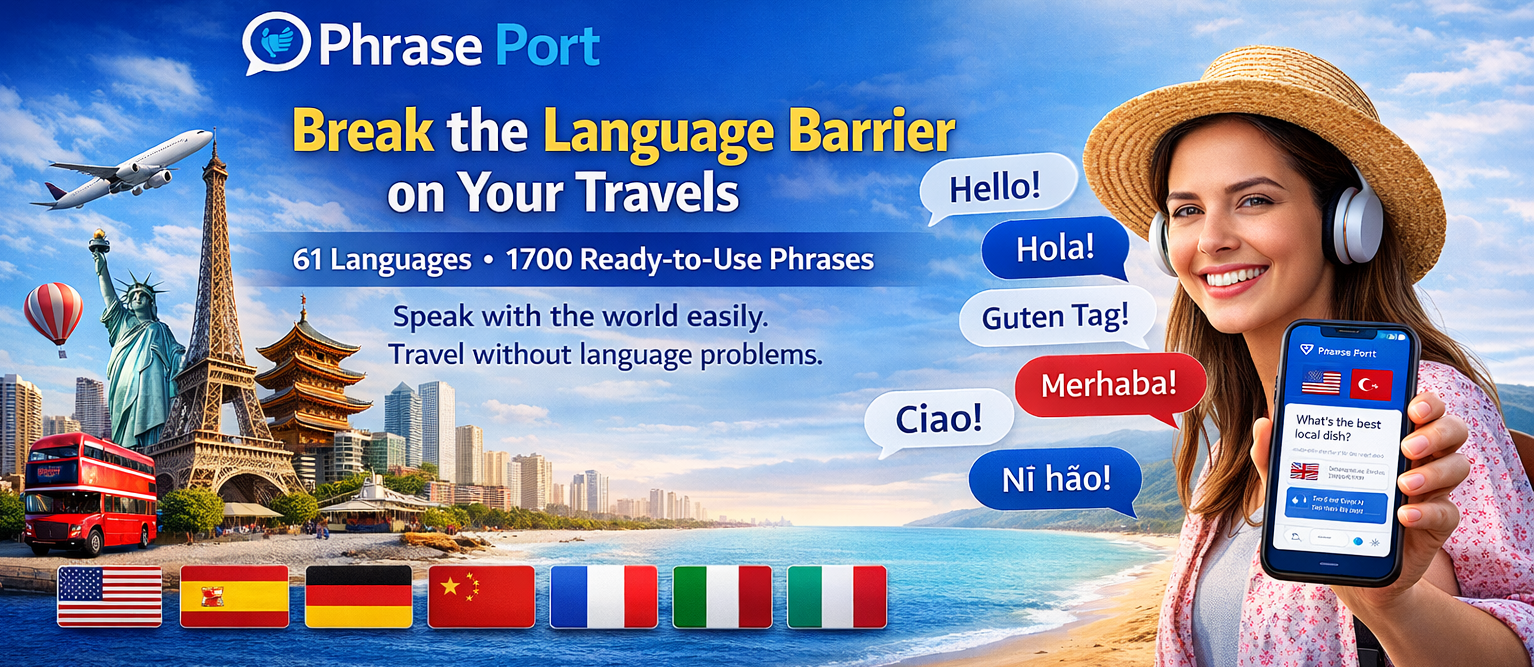 Phrase Port - Break the Language Barrier